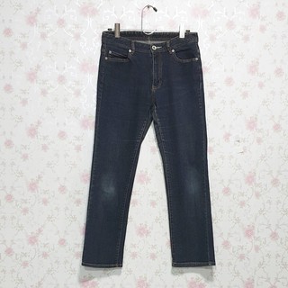 กางเกงยีนส์มือสอง Jeansยืดเอวกลางไซด์ M: TOPVALU Jeans (J-220)