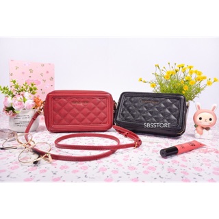 ส่งฟรี!! Charles &amp; Keith Quilted Long Wallet