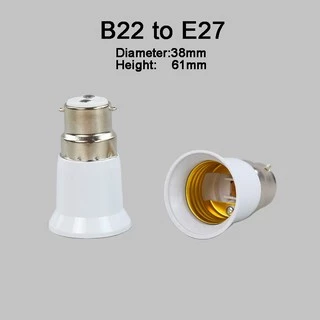 อะแดปเตอร์แปลงซ็อกเก็ตฐานหลอดไฟ E12 E14 E17 E27 E40 B22 GU5.3 MR16 GU10 G4 G9 G24 สําหรับหลอดไฟ