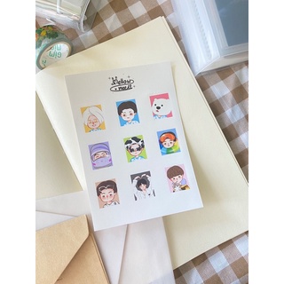 sticker stamp kittyumbs ขนาด3.5*5in ไดคัท