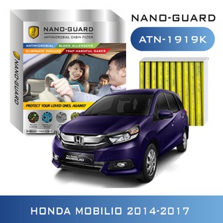 กรองแอร์ HONDA MOBILIO 2014-2017 รุ่นนาโน (ATN-1919K/ATN-0Q01K) กรองฝุ่น PM2.5