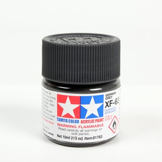 สีทามิย่าสูตรน้ำ Tamiya Acrylic XF63 German Grey 10ml