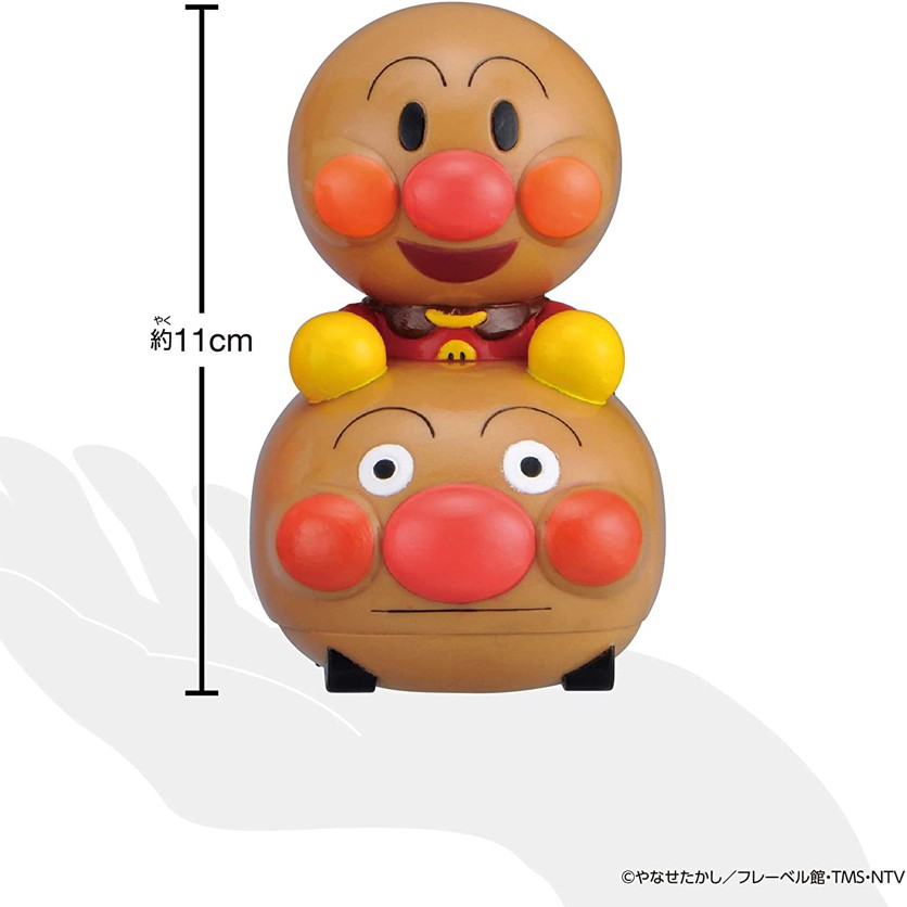 ตุ๊กตา อันปังแมน Anpanman ยางบีบ ของเล่น ของสะสม มือสอง งานปั้ม Bandai ...