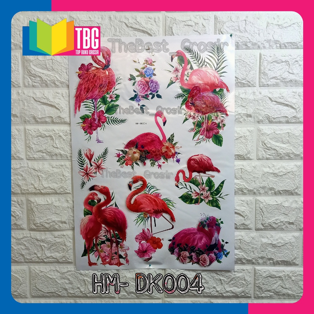 1 ชุด สติ๊กเกอร์ DECOR GZ424H HM-OK SON (R-2811) / สติ๊กเกอร์ติดผนัง / WALL DECORATION