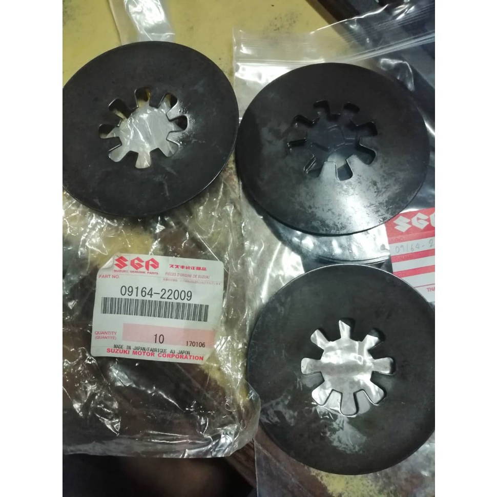 แผ่นสปริงกดครัช​(หวีครัช)​ suzuki rc110 (09164-22009) เกรดแท้ๆศูนย์