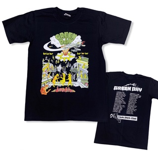 GD241 เสื้อยืดวงร็อค Green Day กรีนเดย์ เสื้อวง เสื้อยืดกรีน เดย์ เสื้อวินเทจ