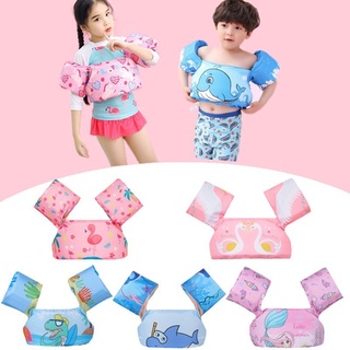 แช่แข็ง Mickey Paw Patrol Flamingo เสื้อชูชีพเด็กชายหญิงชุดว่ายน้ำโฟม Float Vest Water Beach เกียร์ความปลอดภัย Floats