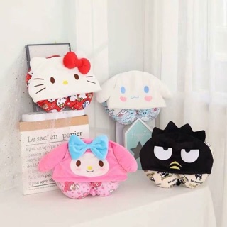 หมอนรองคอมีหมวก sanrio