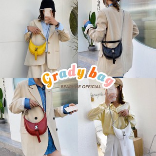 Grady bag : มีให้เลือกใช้งาน2สายอีกแล้ว สะพายไหล่หรือสะพายแบบcross ก็เท่