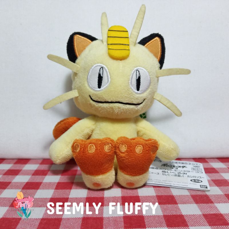 🐱 ตุ๊กตา เนียส โปเกม่อน Nyarth Meowth Pokémon 5.5"