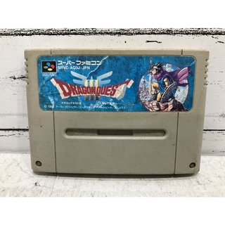 ตลับแท้ [SFC] [0208] Dragon Quest III (Japan) (SHVC-AQ3J) Super Famicom