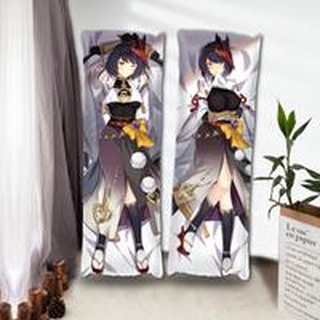 พร้อมส่ง ปลอกหมอนอิงสองด้าน พิมพ์ลายอนิเมะ Genshin Impact Kujo Sara Dakimakura Kawaii 150x50 ซม.