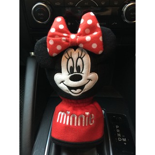 ลิขสิทธิ์แท้ มินนี่เม้าส์ หุ้มเกียร์กระปุกรถยนต์ Minnie Mouse Manual Gear Shift Cover #01