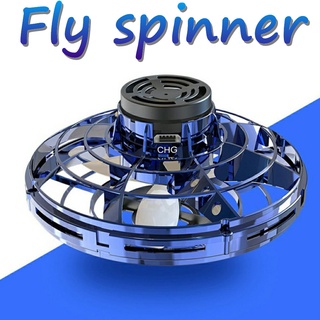 Fly spinner โฮเวอร์บอล บูมเมอแรง กีฬากลางแจ้ง สปินเนอร์บิน จานบิน ของเล่นบรรเทาความเครียด ของเล่นไฟฟ้า ของขวัญวันเกิด