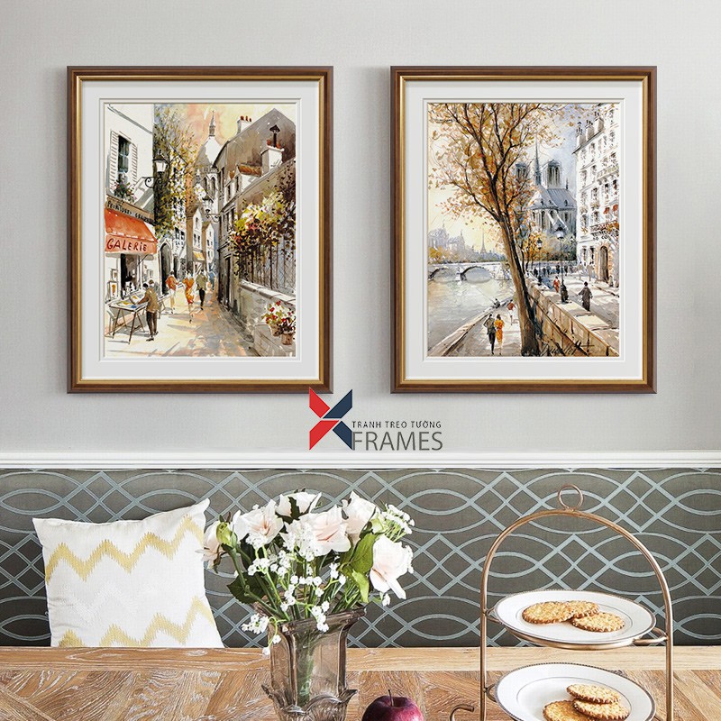 [ SUPER CHEAP ] [ราคาถูกมาก] CAFE - SUNSHINE ร้านแขวนภาพวาดในราคาน่ารัก