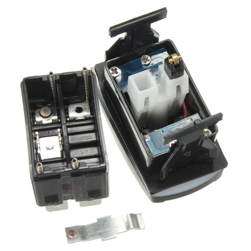 12V 20A 5P ARB Waterproof Bar Rocker Toggle Switch Blue LED ไฟ Car Boat ...