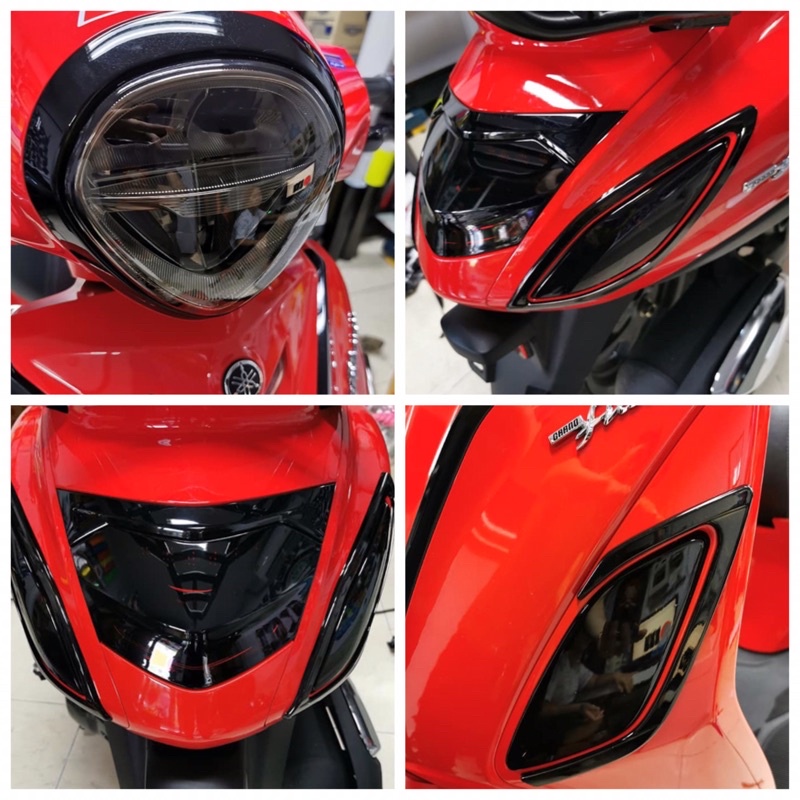 Grand firano ปี2018-2022 ฟิล์มกันรอยไฟหน้า/ไฟเลี้ยวหน้า+หลัง/ไฟท้าย ฟิล์มกันรอย Grand firano (2018-2022)