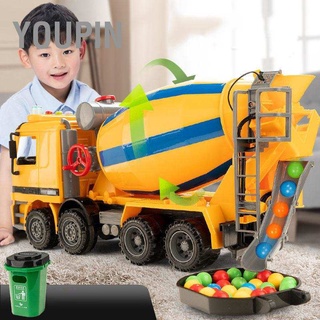 Youpin Cement Truck Mixer Toy Simulation Model Oversized with Storage Bucket Colorful Beans Vehicles for Boys