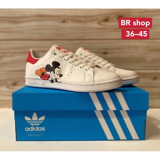 [Sale 40%]🚩 รองเท้าAdidas Stan smith​ “mickey mouse” x Disney Mickey_Mouse 92 ปี มิกกี้ เมาส์ มี 3 สี รองเท้าผ้าใบแฟชั่น