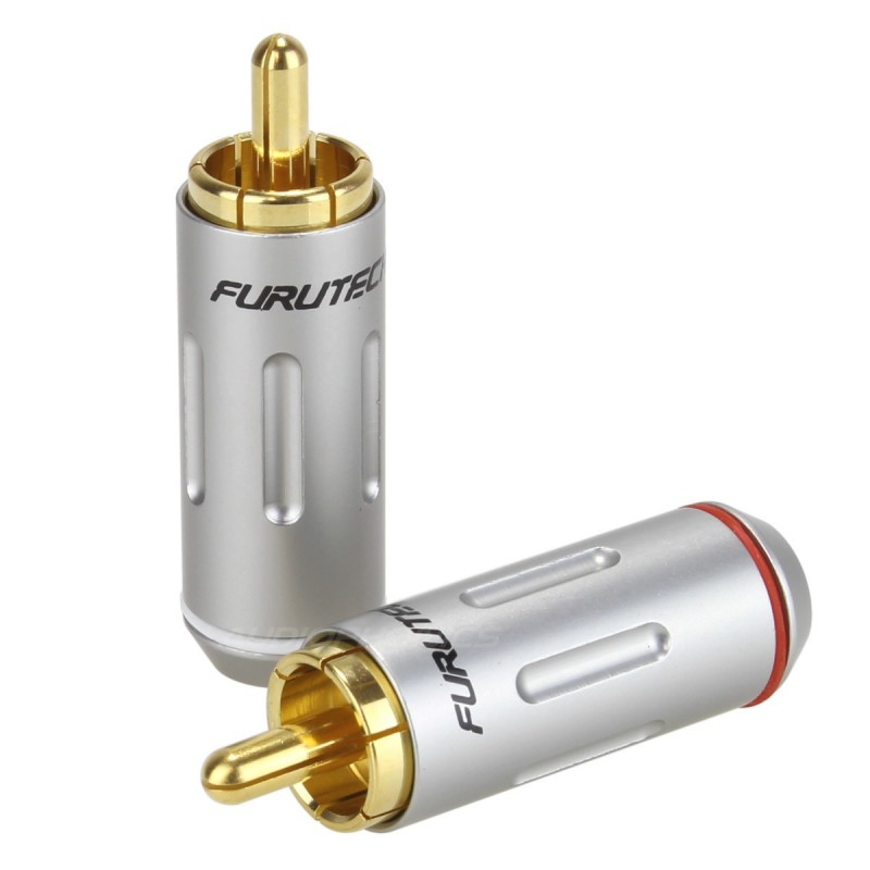 FURUTECH FP-162G Gold plated หัว RCA High Performance Audio RCA Connectors ราคาต่อคู่ (2 ตัว) ของแท้ประกันศูนย์ Clef  Au