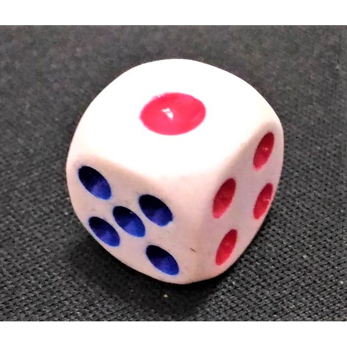 ลูกเต๋า สีขาว 1 ลูก เกรด B ขนาด 11/12/13/14 mm Dice Shopee Thailand