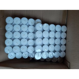 เทียนถ้วย เทียนสปา แพ็ค 50 ก้อน ขนาด 12g.(ใช้กับ เตาน้ำมันหอมใบใหญ่ได้)