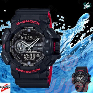 เหลือ 514 บาท ใส่โค้ด MARINC30 - C-ASIO G-gshockGA-400HR-1ADR นาฬิกาข้อมือผู้ชาย(Black/Red)