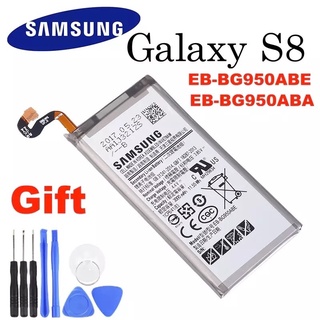 แบตเตอรี่ Samsung Galaxy S8 EB-BG950ABE EB-BG950ABA  S8 SM-G9508 G950T G950U/V/F/S G950A g9500 G950 + เครื่องมือ