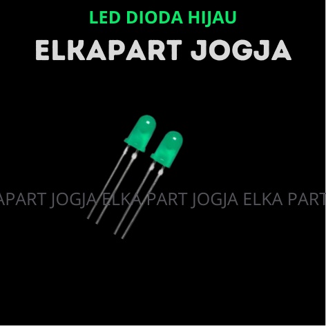 HIJAU LED Diode Diode 5mm สีเขียว สีเขียว 5 mm
