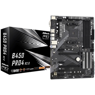 ASROCK MOTHER BOARD B450-PRO4-R2.0 Model : B450-PRO4-R2.0