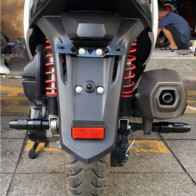 สําหรับ HONDA ADV 150 160 2019-2023 CRASH Pads ท่อไอเสียท่อ Guard Slider กรอบ Slider Crash Anti Fall เครื่องยนต์ Protector ADV150 ADV160 ราคา ถูกที่สุด ดีลบีเคเค แกลเลอรีภาพที่ 3