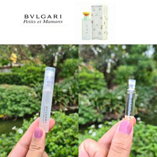 Bvlgari น้ำหอม กลิ่นแป้งเด็ก Bvlgari Petits et Mamans ขนาด5ml. ราคาถูก ราคาส่ง