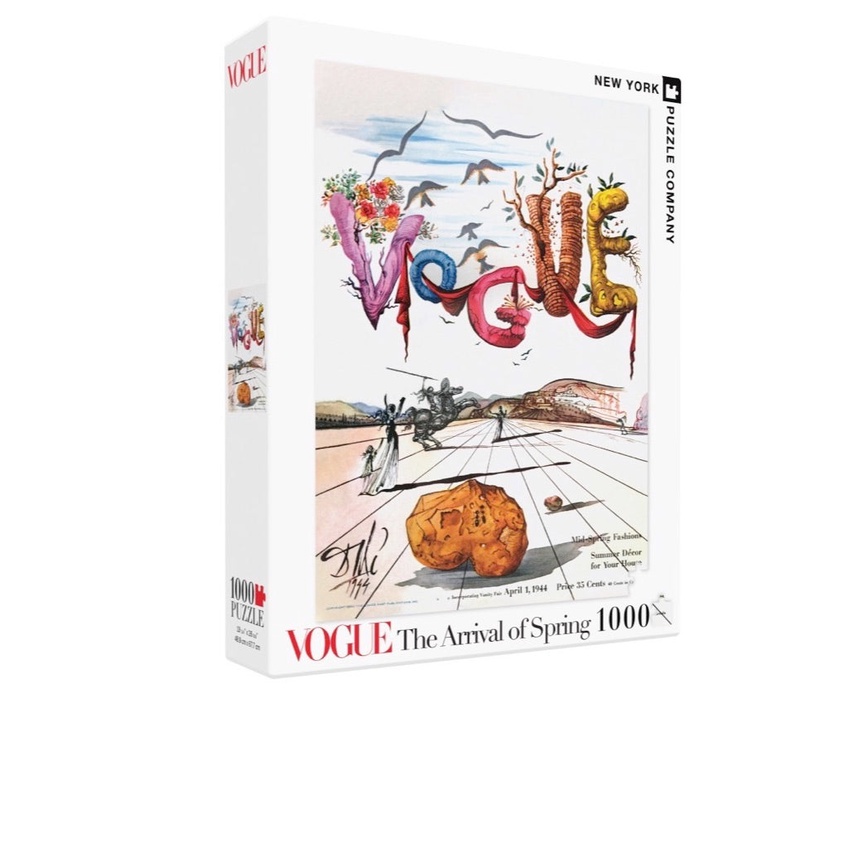 Vogue: The arrival of spring 1,000pc puzzle - จิ๊กซอว์รูปนิตยสารวินเทจ vogue 1,000 ชิ้น