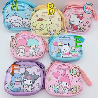 พร้อมส่ง กระเป๋าสะพายลายการ์ตูน มี 7 ลาย