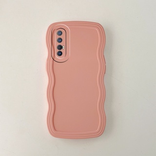 คลื่น เคส OPPO Reno 4 PRO 3 PRO 4SE เคสโทรศัพท์ กับ เคสป้องกันกล้อง เคสโทรศัพท์แบบนุ่มป้องกันสิ่งสกปรก