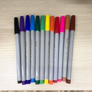 Pilot color pen ปากกาเมจิกไพลอต 12 สี