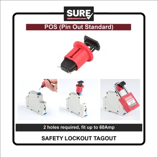 สินค้าขายดี!! Suresafe LockoutTagout POS - Pin Out Standard MCB Lockout