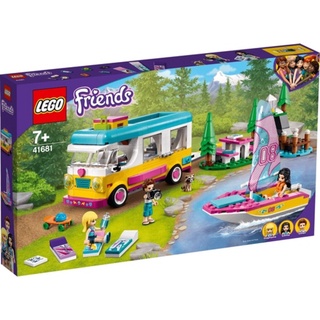 LEGO Friends Forest Camper Van And Sailboat-41681