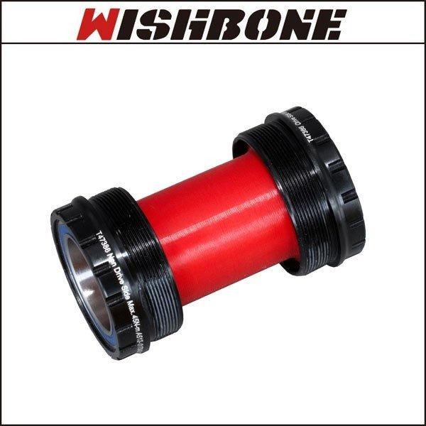 กะโหลกเซรามิค WISHBONE CERAMIC T47 BBRight Bottom bracket T47775A-24 (สำหรับเฟรม Cervelo, Factor ปีใ