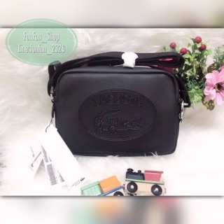 💕 Lacoste Classic Crossbody Bag แบรนด์ดัง