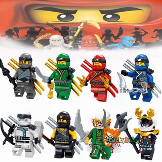 Mini-Portrait Maker Unit Ninjago Movie Mini-Portrait Loyd J Zane Kai Cole Nya Harumi ของเล่นสำหรับเด็ก