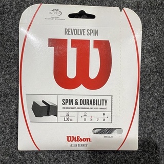 เอ็นเทนนิส WILSON รุ่น REVOLVE SPINและ รุ่น REVOLVE SPIN DURABILITY