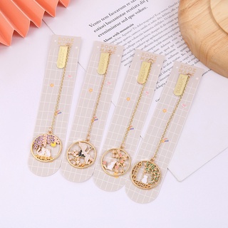 ที่คั่นหนังสือ โลหะ จี้การ์ตูนกระต่ายเครน ขนาดเล็ก แบบเรียบง…