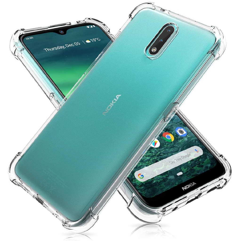 เคส TPU นิ่ม แบบใส คริสตัล กันกระแทก สําหรับ Nokia 2.3 3.2 4.2.7.2 6.2 2.1 8.1 7.1 6.1 5.1 3.1 Plus