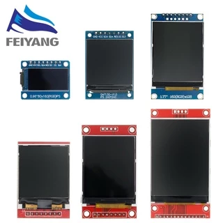 โมดูลไดร์ฟ IC หน้าจอ TFT 0.96 1.3 1.44 นิ้ว IPS 7P SPI HD 65K LCD ST7735 80*160 (ไม่ใช่ OLED) สําหรับ Arduino