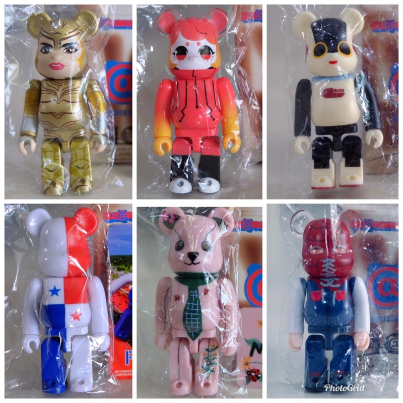 公式特典付 BE@RBRICK 9090 × S.H.I.P&crew 100％ 400% - フィギュア