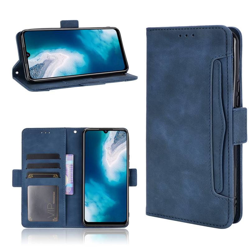 VIVO V20 SE V19 Y20 Y20i Y30 Y50 X50Pro VivoY20 V20SE Flip Leather Multi-Card Slot Wallet Phone Case
