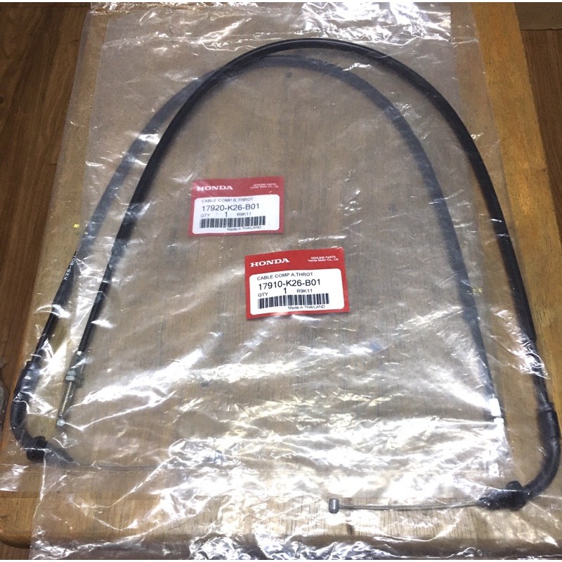 สายคันเร่ง ของแท้ มีสายA-B ขายแยก Honda msx sf แท้ศูนย์