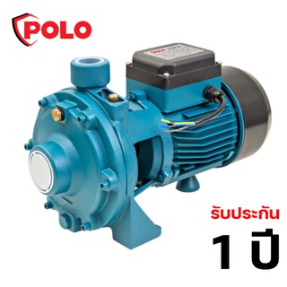 ปั๊มน้ำหอยโข่ง 2 ใบพัด โปโล (POLO) รุ่น SCM2-45 ไฟฟ้า 220 โวลต์ กำลังมอเตอร์ 1.12 กิโลวัตต์ ระยะส่งไกลสุด (เฮด) 35 เมตร