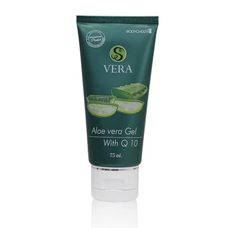 S Vera Gel เอสเวร่า เจลว่านหางจรเข้ มี Q10 ดูแลฟื้นฟูผิว ปกป้องเซลล์ผิวจากแสงแดด สิวอักเสบ ต้านอนุมูลอิสระ